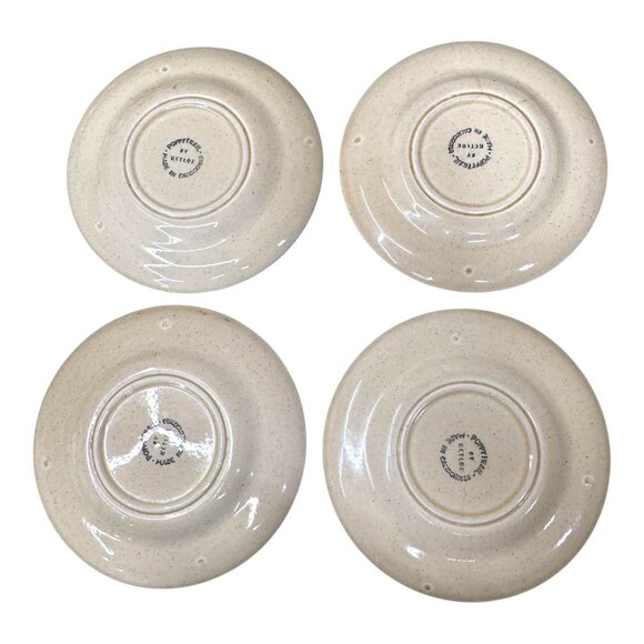 Metlox Poppy Trail Homestead Provincial 6.5" Bread Butter Plate Set of 4 READ - Picture 3 of 8